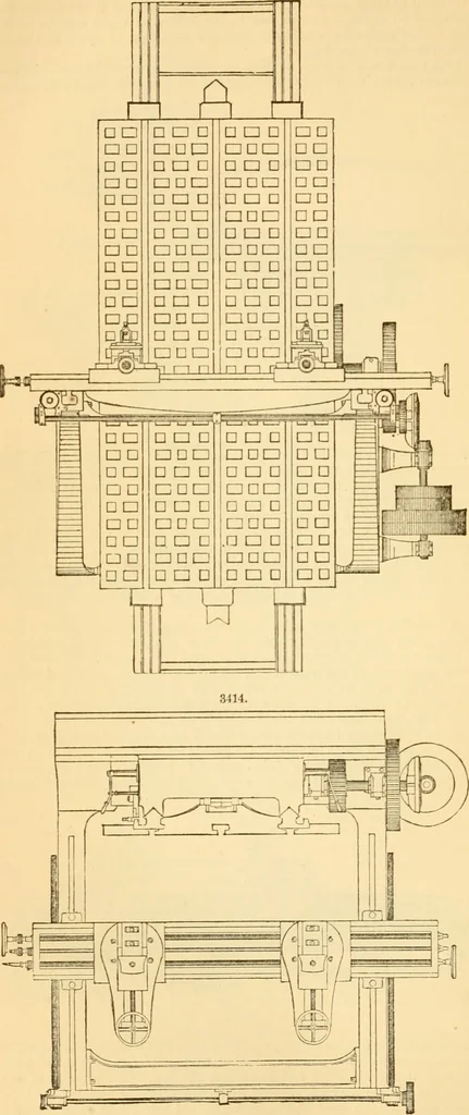 An illustration from Appletons' cyclopaedia of applied mechanics: a dictionary of mechanical engineering and the mechanical arts, 1880, leaf 577