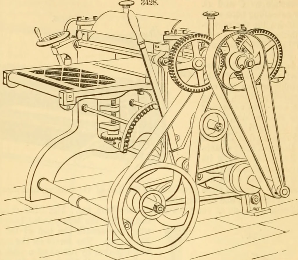 An illustration from Appletons' cyclopaedia of applied mechanics: a dictionary of mechanical engineering and the mechanical arts, 1880, leaf 585
