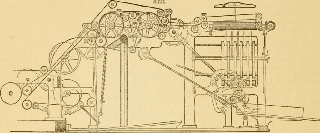 An illustration from Appletons' cyclopaedia of applied mechanics: a dictionary of mechanical engineering and the mechanical arts, 1880, leaf 607