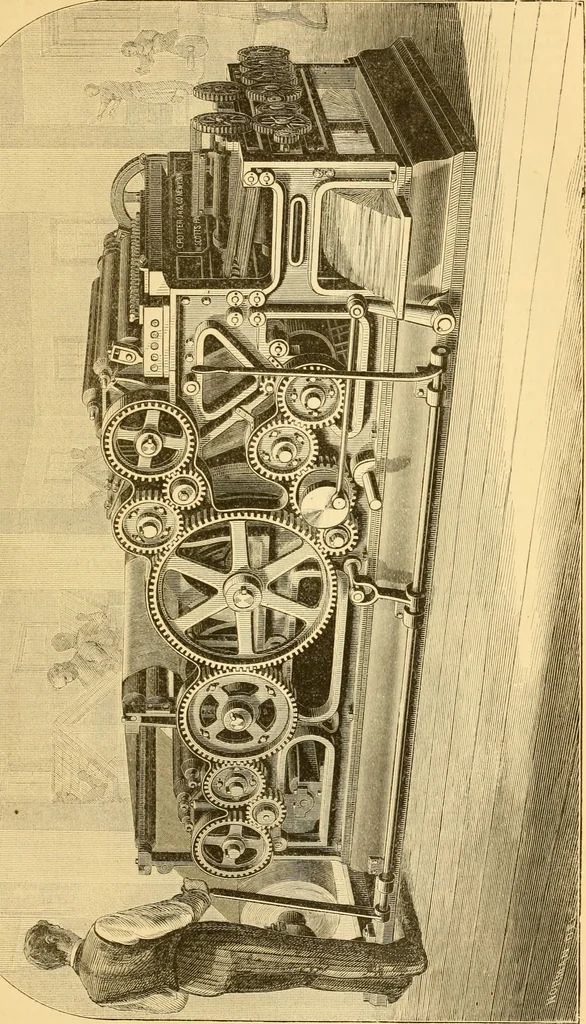 An illustration from Appletons' cyclopaedia of applied mechanics: a dictionary of mechanical engineering and the mechanical arts, 1880, leaf 608