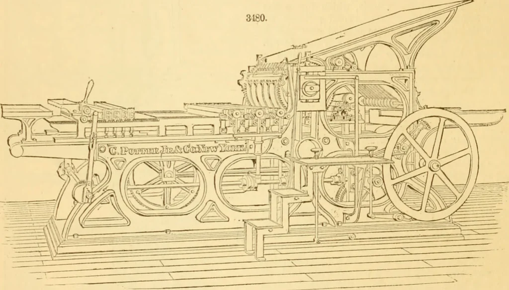 An illustration from Appletons' cyclopaedia of applied mechanics: a dictionary of mechanical engineering and the mechanical arts, 1880, leaf 611