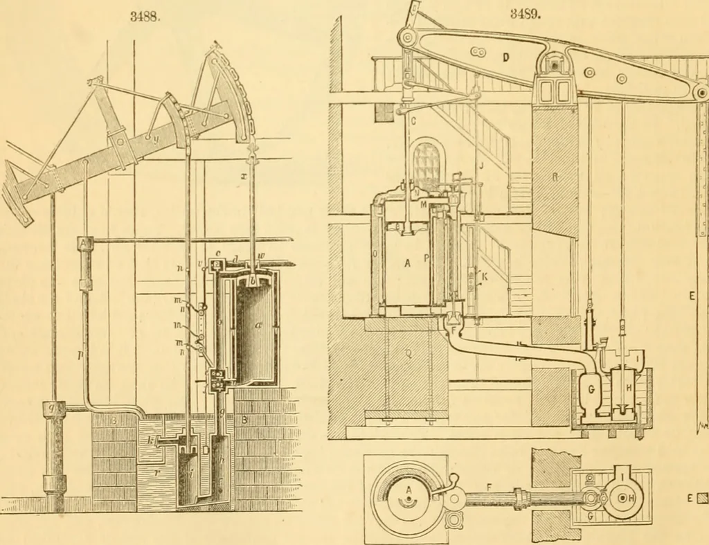 An illustration from Appletons' cyclopaedia of applied mechanics: a dictionary of mechanical engineering and the mechanical arts, 1880, leaf 615