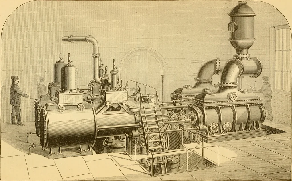An illustration from Appletons' cyclopaedia of applied mechanics: a dictionary of mechanical engineering and the mechanical arts, 1880, leaf 619