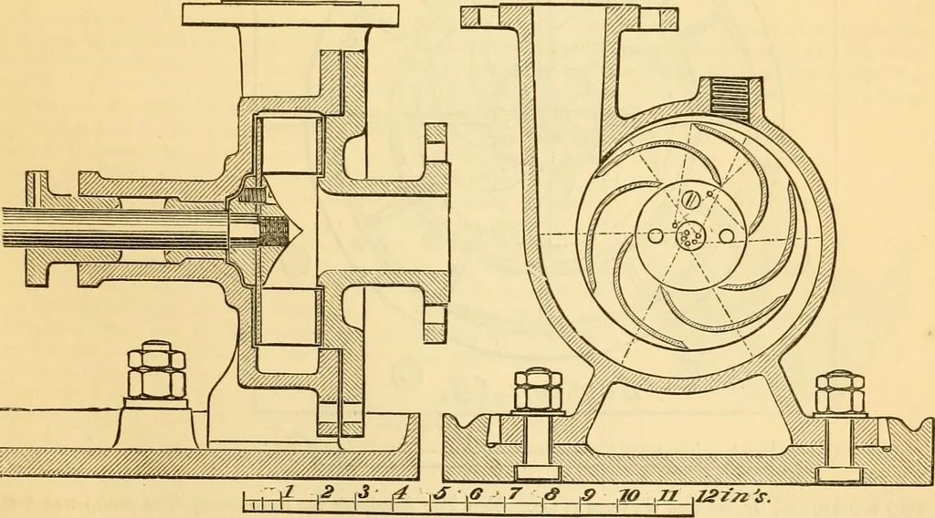 An illustration from Appletons' cyclopaedia of applied mechanics: a dictionary of mechanical engineering and the mechanical arts, 1880, leaf 638