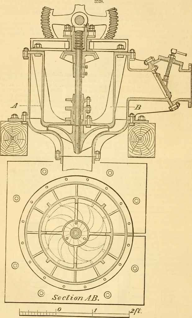 An illustration from Appletons' cyclopaedia of applied mechanics: a dictionary of mechanical engineering and the mechanical arts, 1880, leaf 639