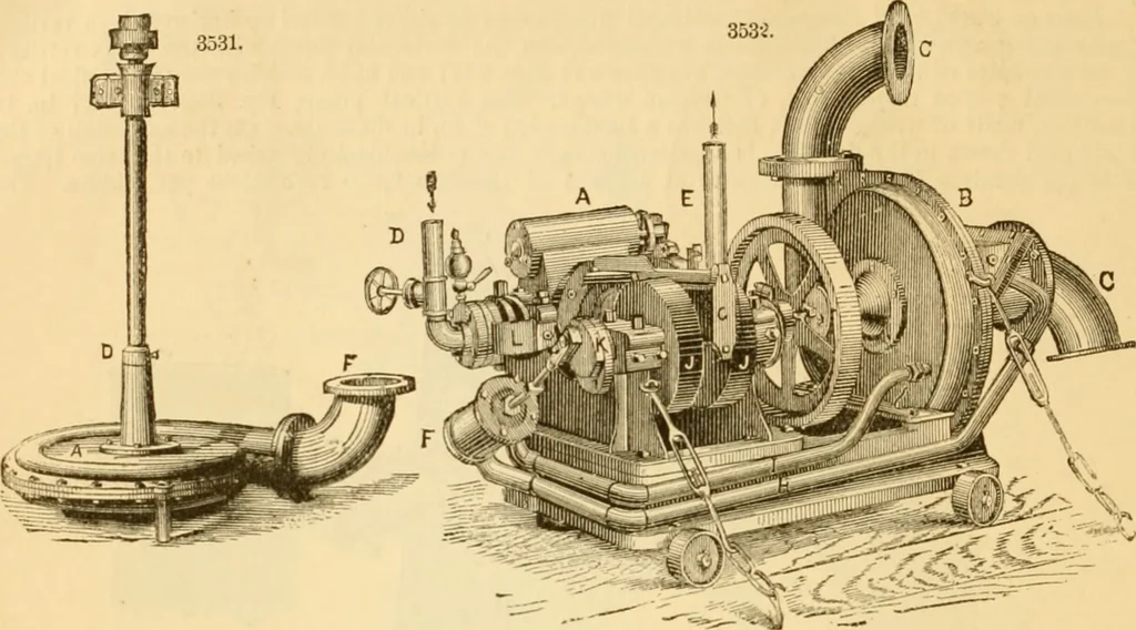 An illustration from Appletons' cyclopaedia of applied mechanics: a dictionary of mechanical engineering and the mechanical arts, 1880, leaf 641