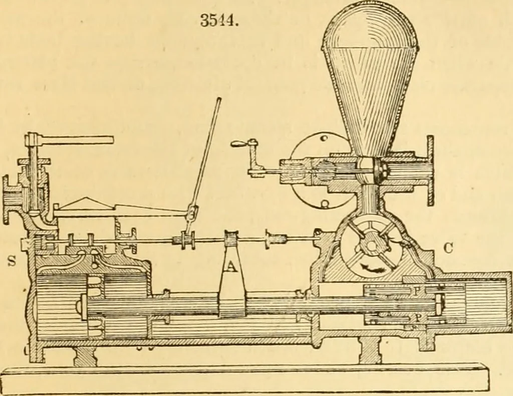 An illustration from Appletons' cyclopaedia of applied mechanics: a dictionary of mechanical engineering and the mechanical arts, 1880, leaf 646