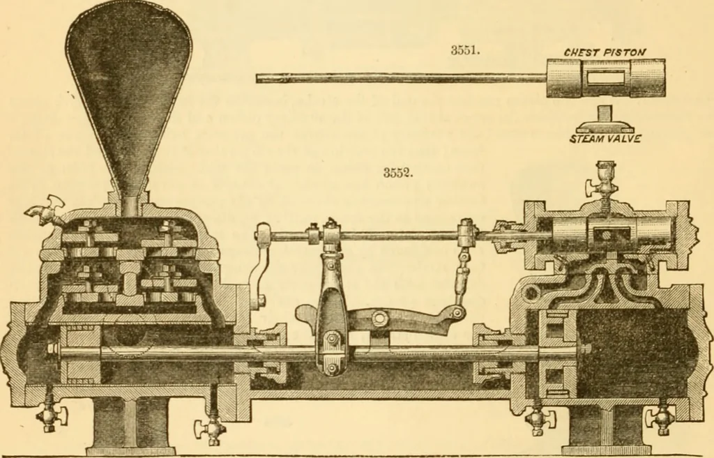 An illustration from Appletons' cyclopaedia of applied mechanics: a dictionary of mechanical engineering and the mechanical arts, 1880, leaf 649