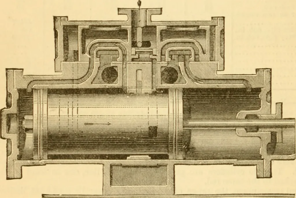 An illustration from Appletons' cyclopaedia of applied mechanics: a dictionary of mechanical engineering and the mechanical arts, 1880, leaf 655