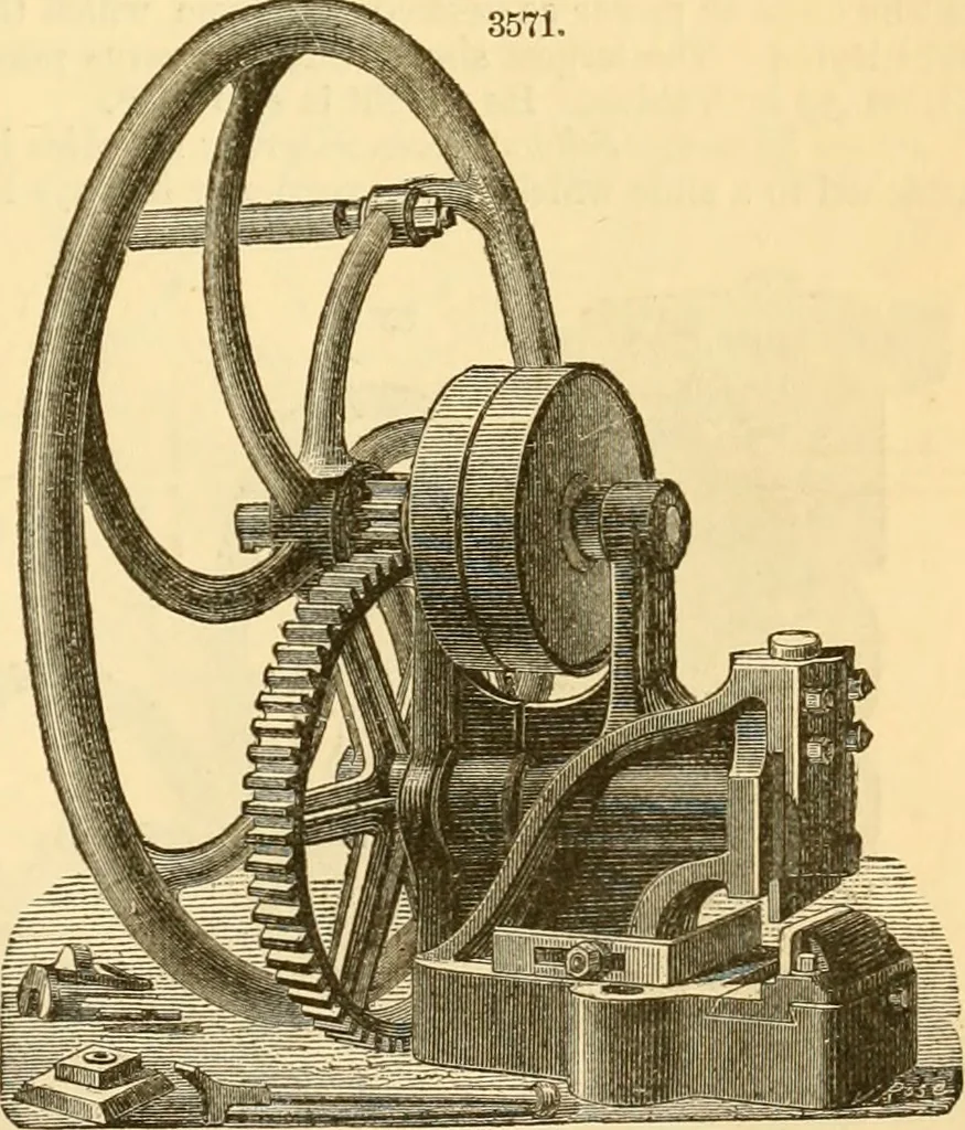 An illustration from Appletons' cyclopaedia of applied mechanics: a dictionary of mechanical engineering and the mechanical arts, 1880, leaf 660