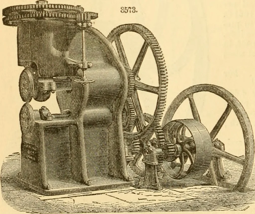 An illustration from Appletons' cyclopaedia of applied mechanics: a dictionary of mechanical engineering and the mechanical arts, 1880, leaf 661