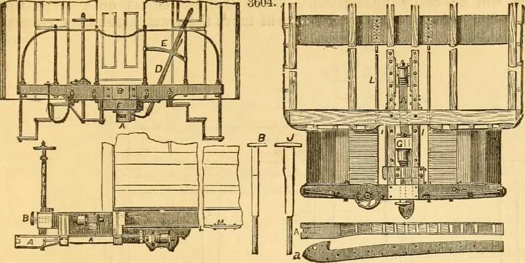 An illustration from Appletons' cyclopaedia of applied mechanics: a dictionary of mechanical engineering and the mechanical arts, 1880, leaf 678