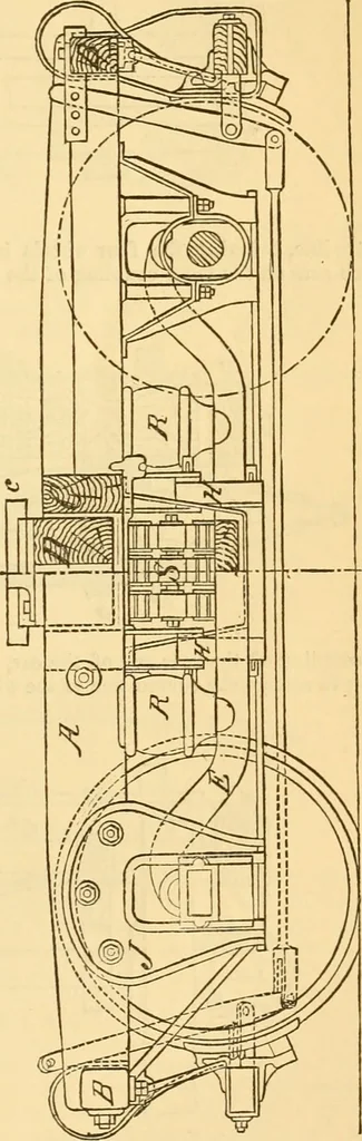 An illustration from Appletons' cyclopaedia of applied mechanics: a dictionary of mechanical engineering and the mechanical arts, 1880, leaf 678