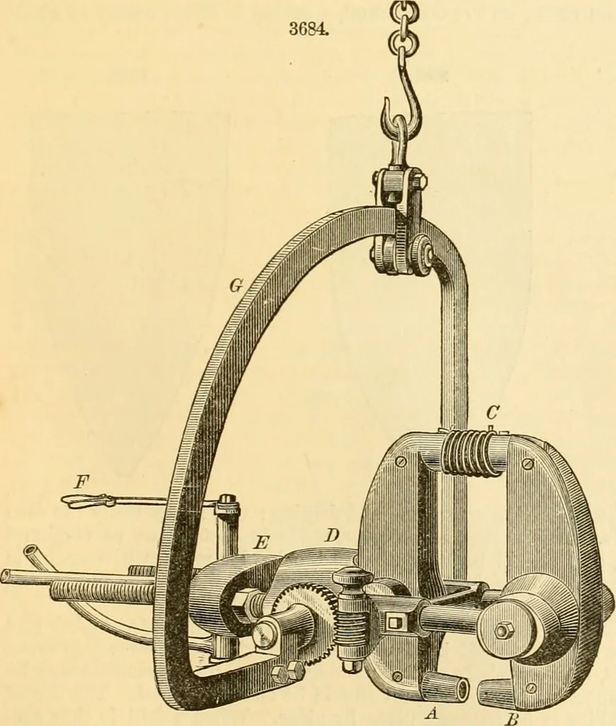 An illustration from Appletons' cyclopaedia of applied mechanics: a dictionary of mechanical engineering and the mechanical arts, 1880, leaf 704