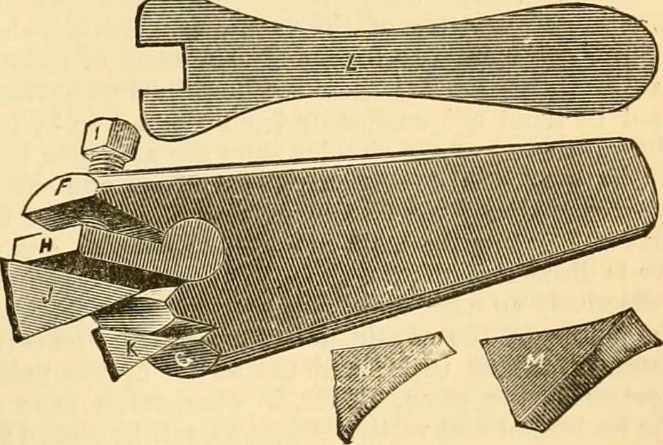 An illustration from Appletons' cyclopaedia of applied mechanics: a dictionary of mechanical engineering and the mechanical arts, 1880, leaf 724