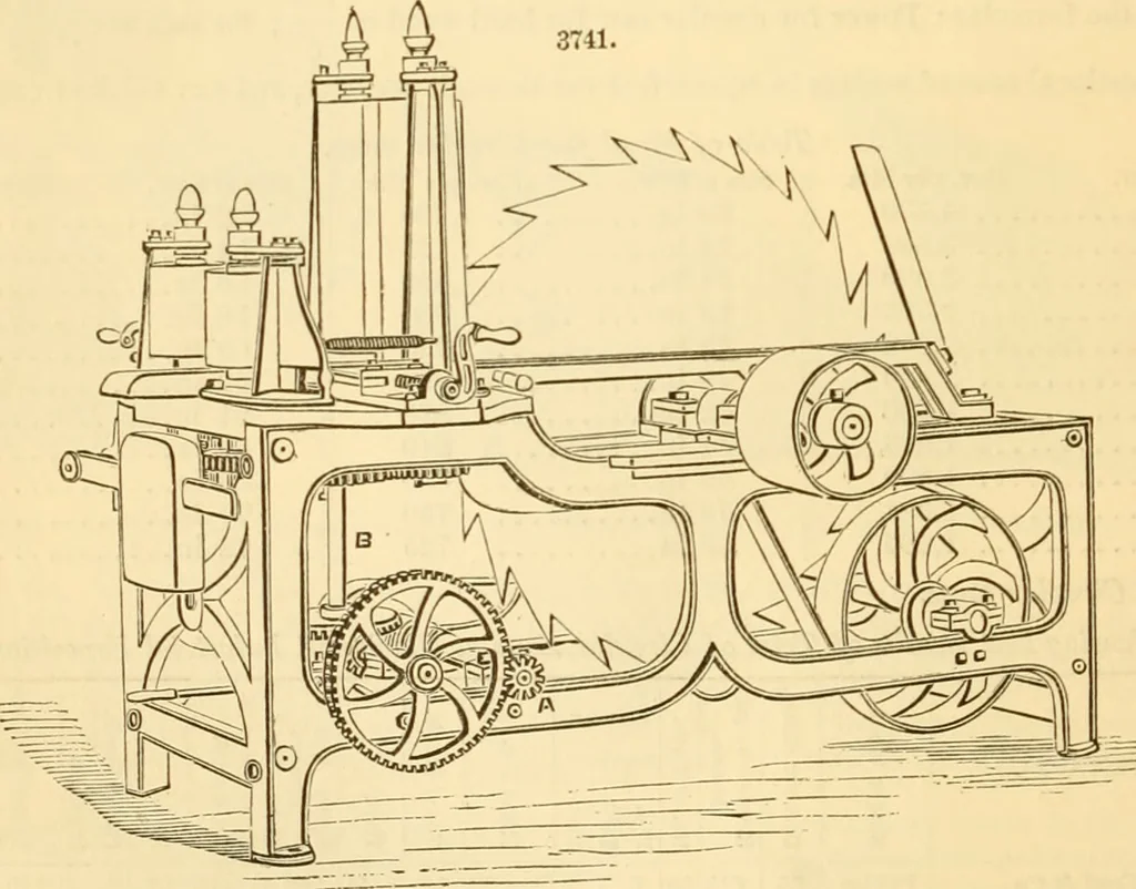 An illustration from Appletons' cyclopaedia of applied mechanics: a dictionary of mechanical engineering and the mechanical arts, 1880, leaf 733