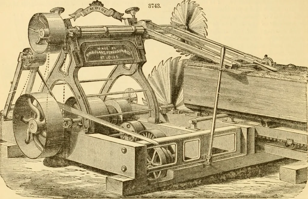 An illustration from Appletons' cyclopaedia of applied mechanics: a dictionary of mechanical engineering and the mechanical arts, 1880, leaf 737