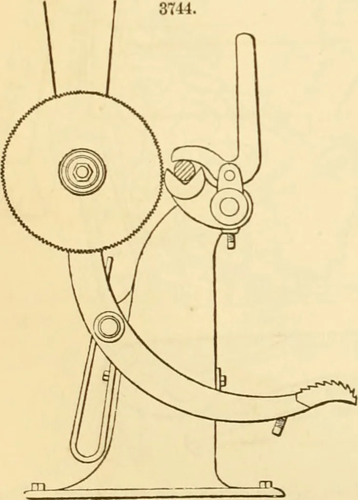 An illustration from Appletons' cyclopaedia of applied mechanics: a dictionary of mechanical engineering and the mechanical arts, 1880, leaf 737