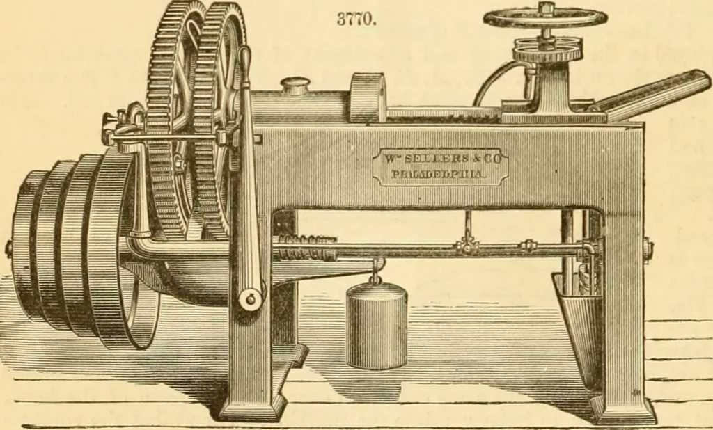An illustration from Appletons' cyclopaedia of applied mechanics: a dictionary of mechanical engineering and the mechanical arts, 1880, leaf 745
