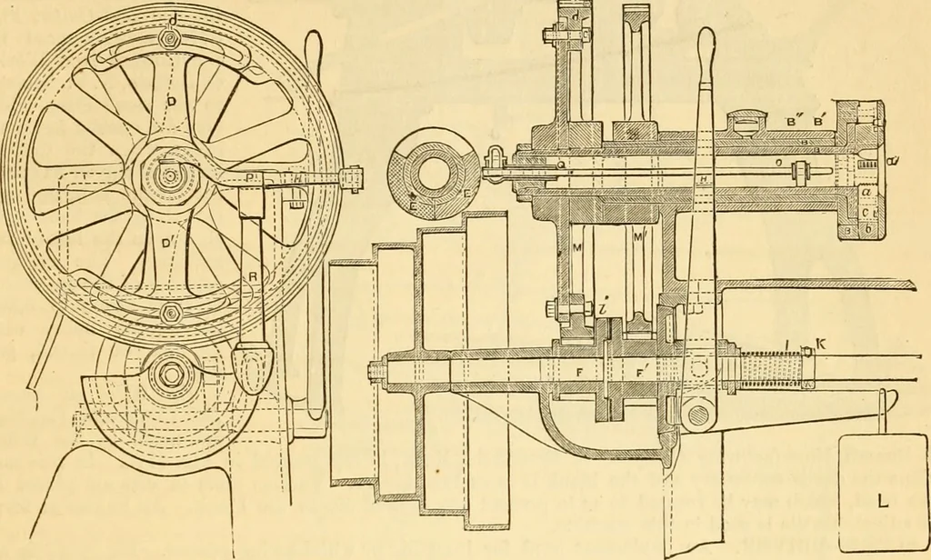An illustration from Appletons' cyclopaedia of applied mechanics: a dictionary of mechanical engineering and the mechanical arts, 1880, leaf 746