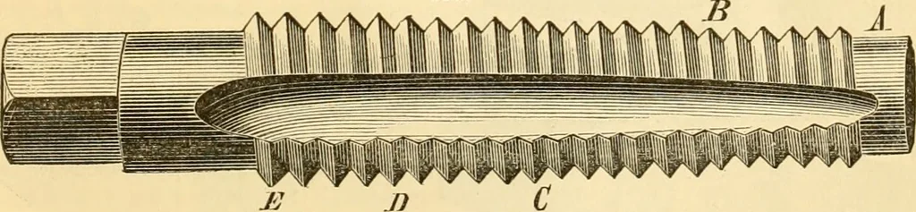 An illustration from Appletons' cyclopaedia of applied mechanics: a dictionary of mechanical engineering and the mechanical arts, 1880, leaf 764