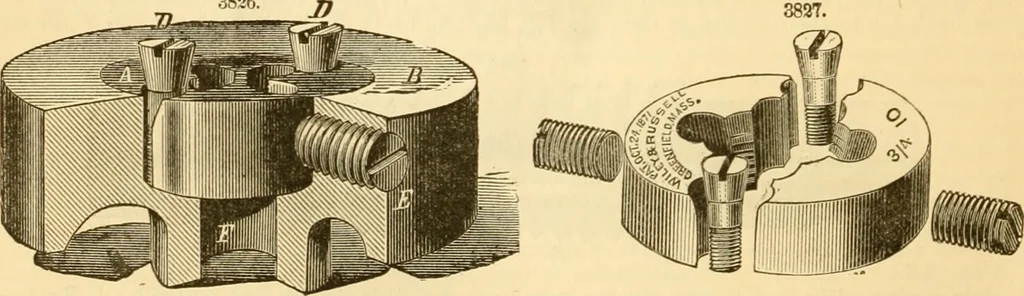 An illustration from Appletons' cyclopaedia of applied mechanics: a dictionary of mechanical engineering and the mechanical arts, 1880, leaf 765