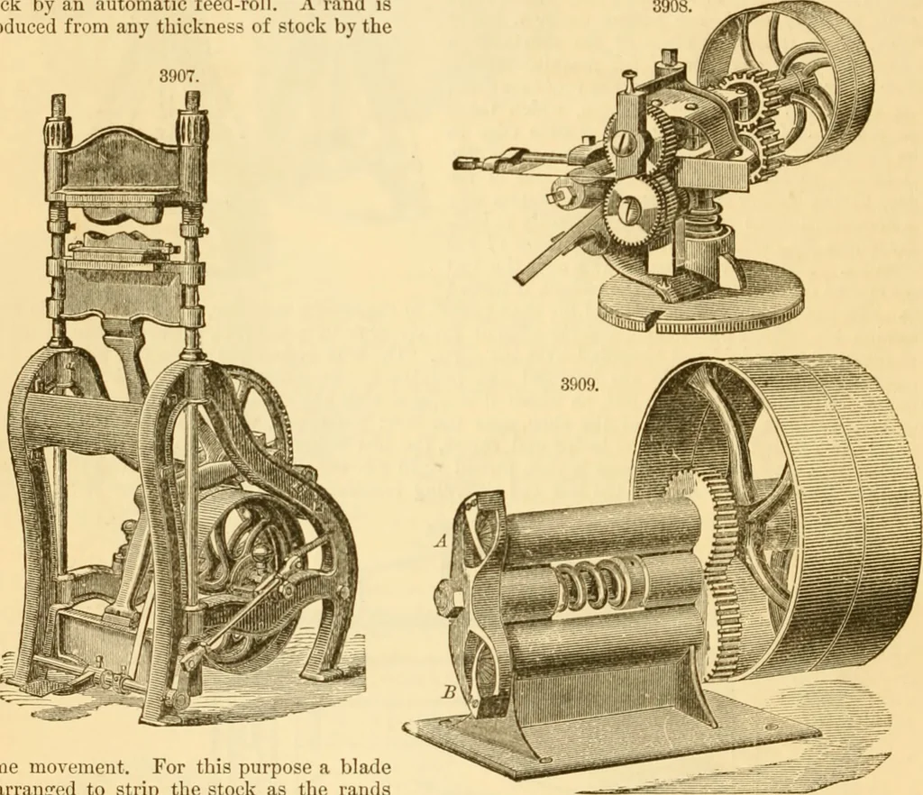 An illustration from Appletons' cyclopaedia of applied mechanics: a dictionary of mechanical engineering and the mechanical arts, 1880, leaf 793