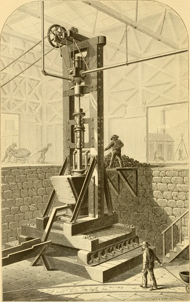 An illustration from Appletons' cyclopaedia of applied mechanics: a dictionary of mechanical engineering and the mechanical arts, 1880, leaf 825