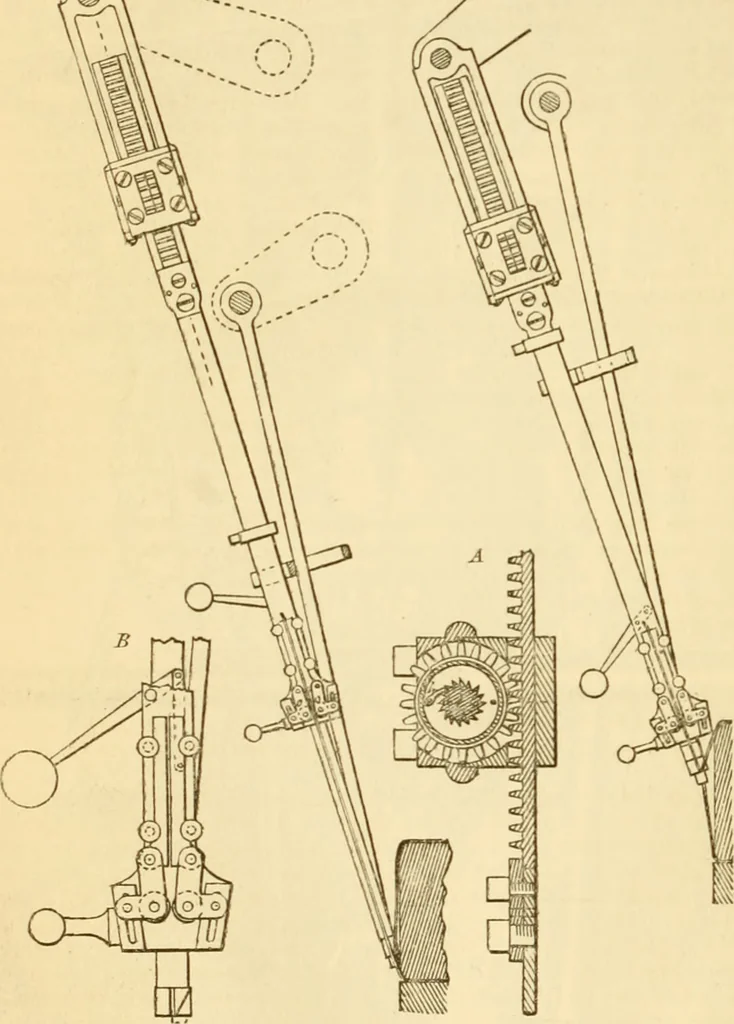 An illustration from Appletons' cyclopaedia of applied mechanics: a dictionary of mechanical engineering and the mechanical arts, 1880, leaf 837