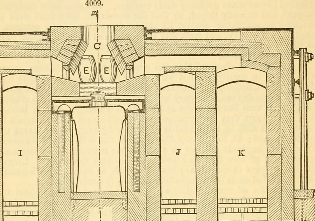 An illustration from Appletons' cyclopaedia of applied mechanics: a dictionary of mechanical engineering and the mechanical arts, 1880, leaf 840