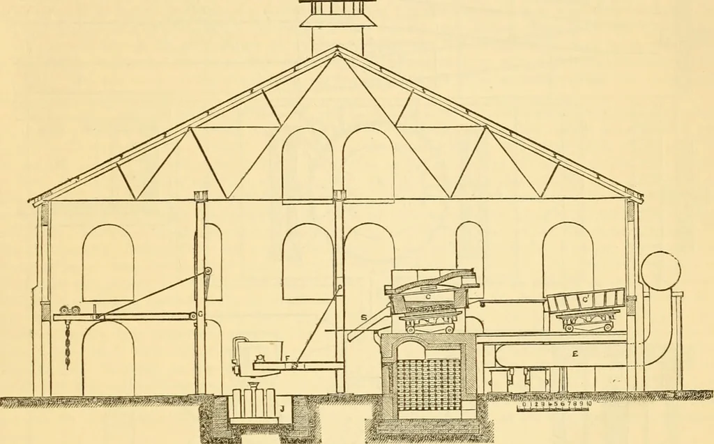 An illustration from Appletons' cyclopaedia of applied mechanics: a dictionary of mechanical engineering and the mechanical arts, 1880, leaf 846