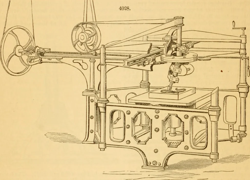 An illustration from Appletons' cyclopaedia of applied mechanics: a dictionary of mechanical engineering and the mechanical arts, 1880, leaf 855
