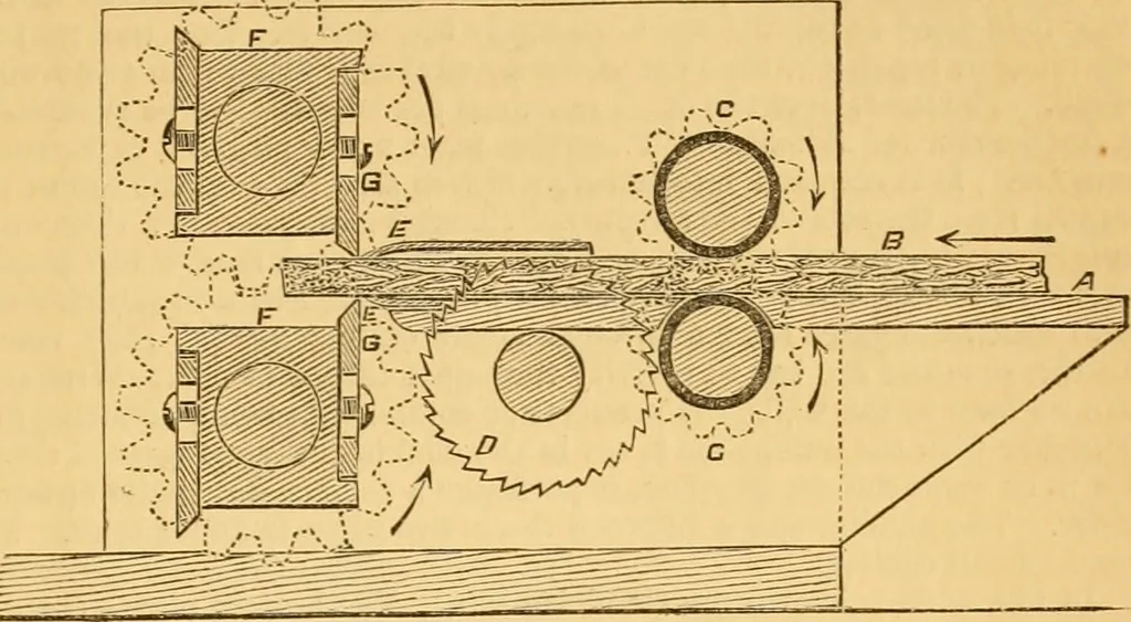 An illustration from Appletons' cyclopaedia of applied mechanics: a dictionary of mechanical engineering and the mechanical arts, 1880, leaf 882