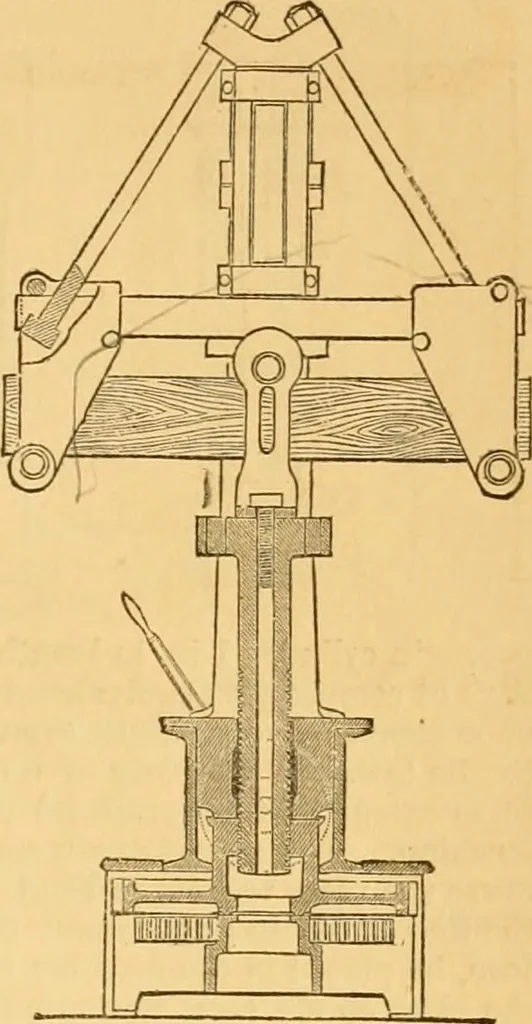 An illustration from Appletons' cyclopaedia of applied mechanics: a dictionary of mechanical engineering and the mechanical arts, 1880, leaf 908