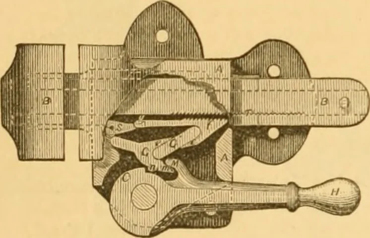 An illustration from Appletons' cyclopaedia of applied mechanics: a dictionary of mechanical engineering and the mechanical arts, 1880, leaf 931