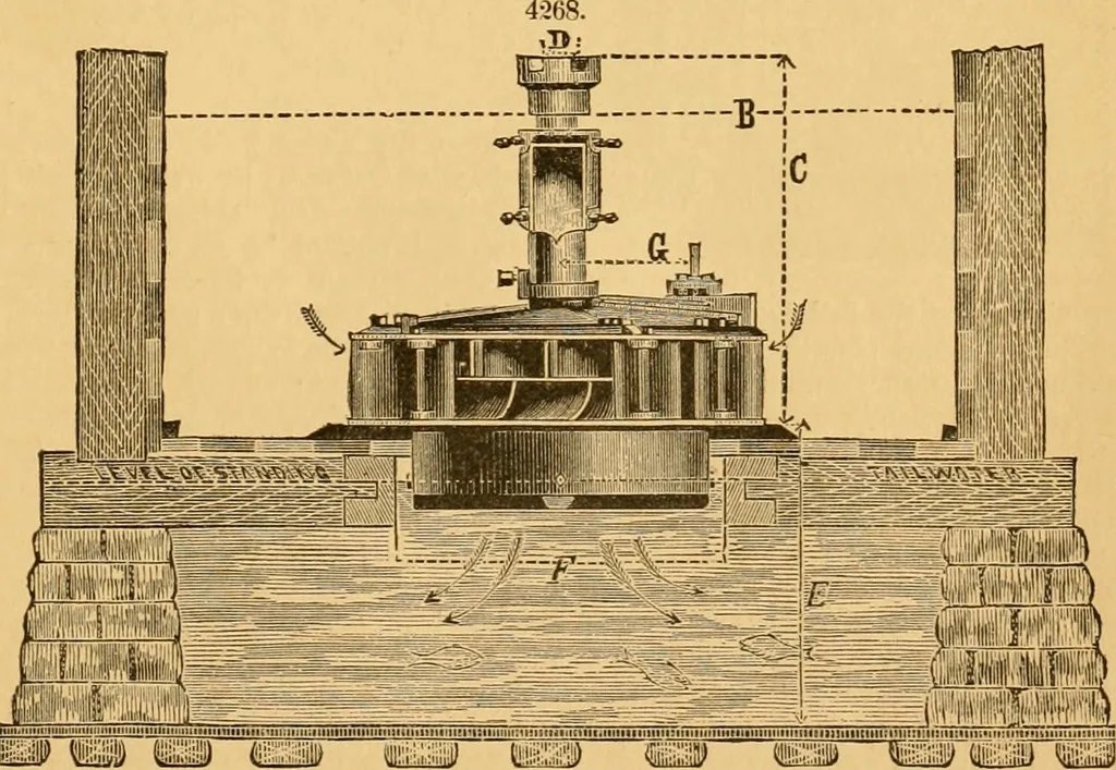 An illustration from Appletons' cyclopaedia of applied mechanics: a dictionary of mechanical engineering and the mechanical arts, 1880, leaf 958
