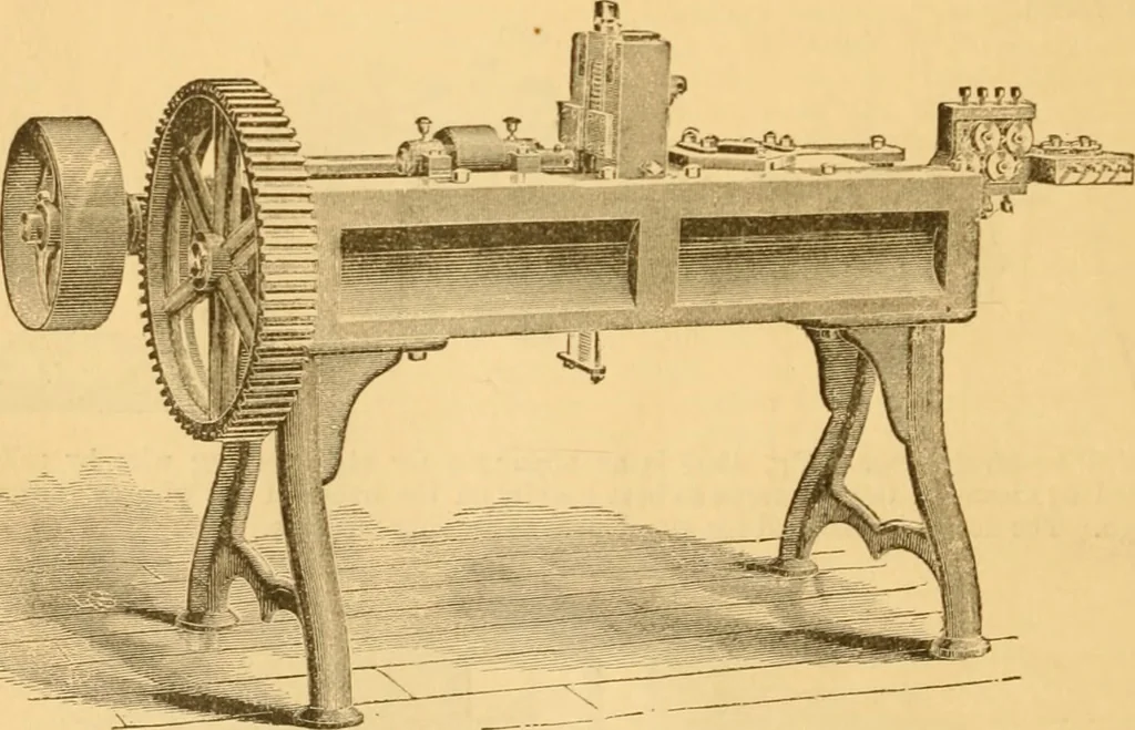 An illustration from Appletons' cyclopaedia of applied mechanics: a dictionary of mechanical engineering and the mechanical arts, 1880, leaf 973