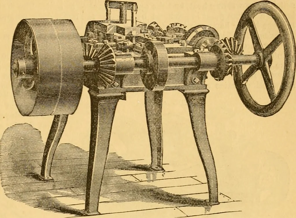 An illustration from Appletons' cyclopaedia of applied mechanics: a dictionary of mechanical engineering and the mechanical arts, 1880, leaf 974