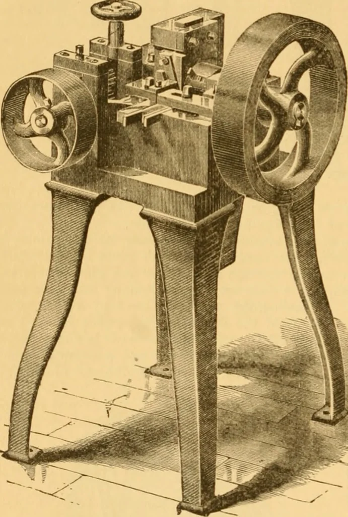 An illustration from Appletons' cyclopaedia of applied mechanics: a dictionary of mechanical engineering and the mechanical arts, 1880, leaf 975
