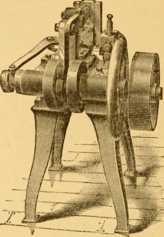 An illustration from Appletons' cyclopaedia of applied mechanics: a dictionary of mechanical engineering and the mechanical arts, 1880, leaf 975