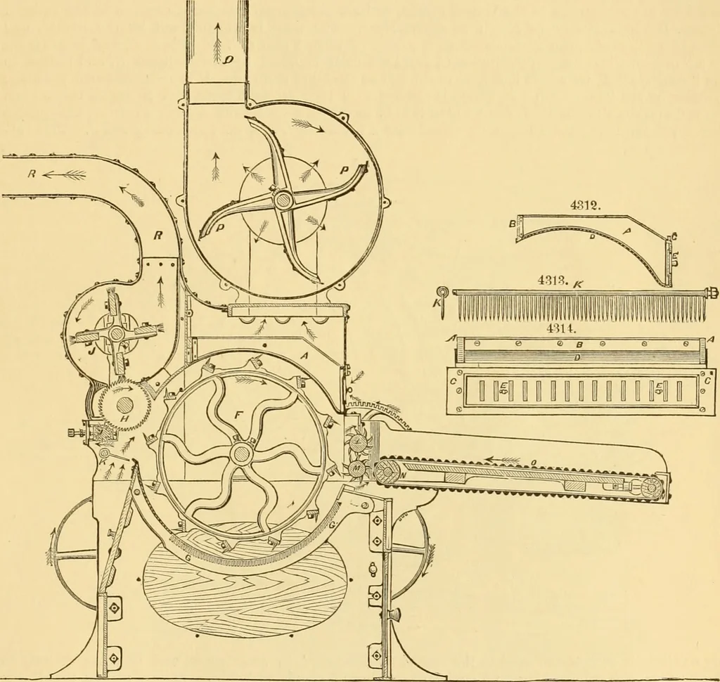 An illustration from Appletons' cyclopaedia of applied mechanics: a dictionary of mechanical engineering and the mechanical arts, 1880, leaf 980