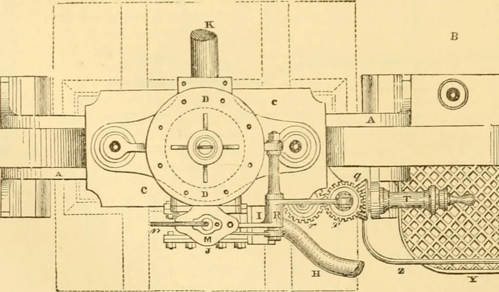 An illustration from Appletons' cyclopaedia of applied mechanics: a dictionary of mechanical engineering and the mechanical arts, 1880, leaf 99