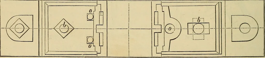 An illustration from Appleton's cyclopædia of drawing, designed as a textbook for the mechanic, architect, engineer, and surveyor, 1866, leaf 185