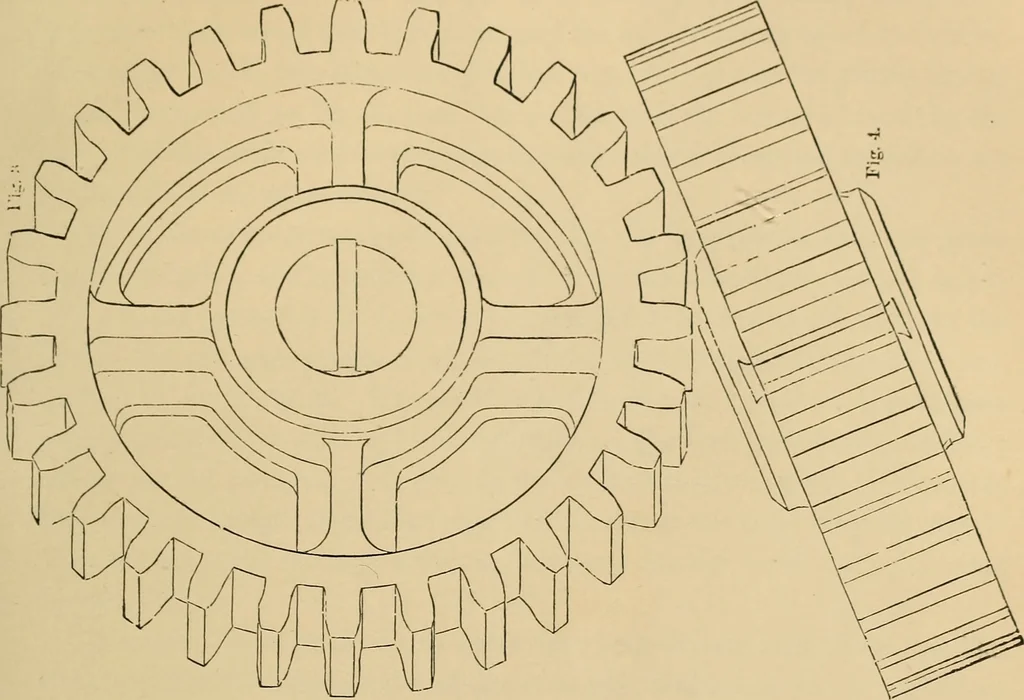 An illustration from Appleton's cyclopædia of drawing, designed as a textbook for the mechanic, architect, engineer, and surveyor, 1866, leaf 228