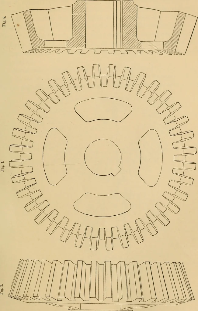 An illustration from Appleton's cyclopædia of drawing, designed as a textbook for the mechanic, architect, engineer, and surveyor, 1866, leaf 234