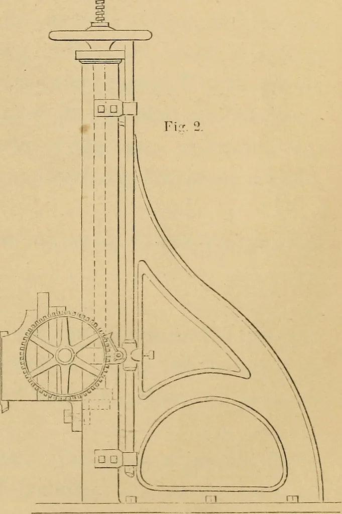An illustration from Appleton's cyclopædia of drawing, designed as a textbook for the mechanic, architect, engineer, and surveyor, 1866, leaf 262
