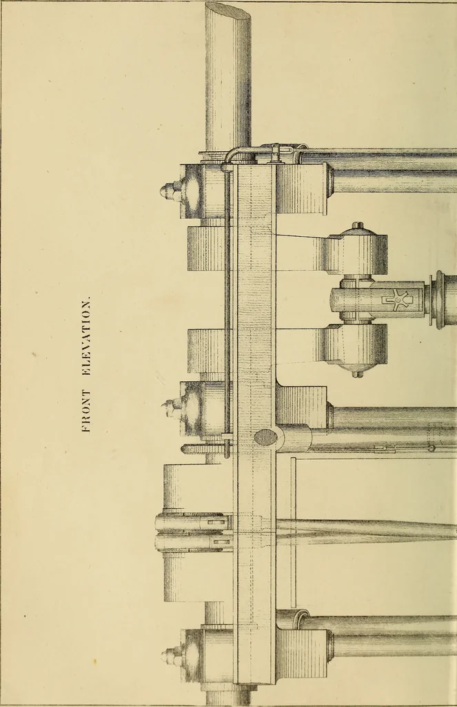 An illustration from Appleton's cyclopædia of drawing, designed as a textbook for the mechanic, architect, engineer, and surveyor, 1866, leaf 295