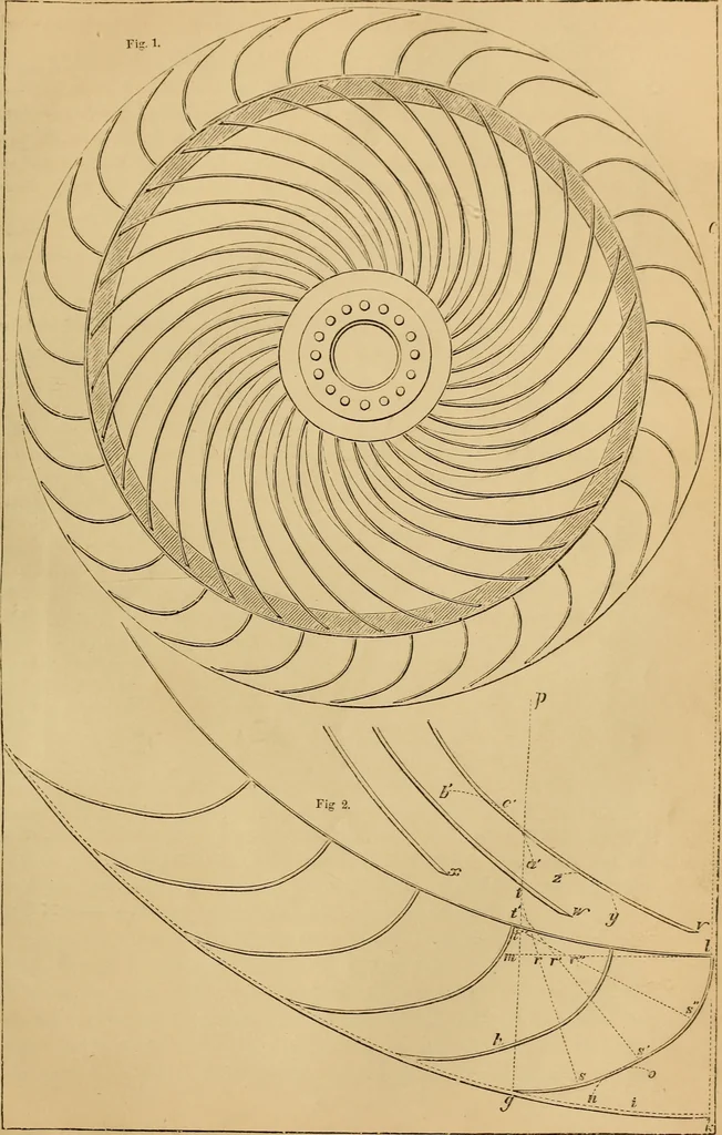 An illustration from Appleton's cyclopædia of drawing, designed as a textbook for the mechanic, architect, engineer, and surveyor, 1866, leaf 314