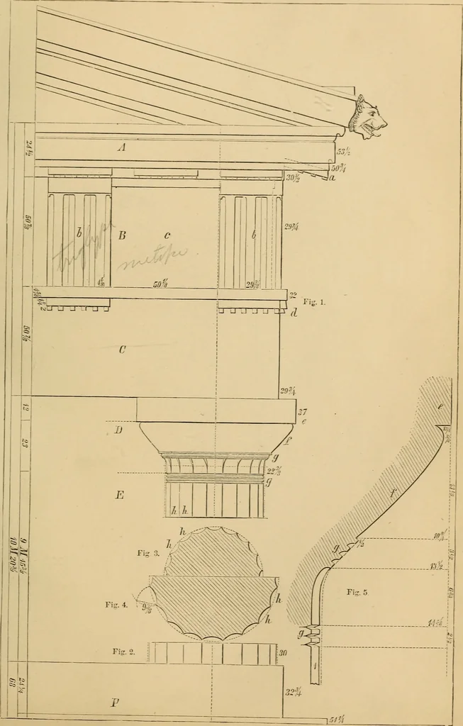 An illustration from Appleton's cyclopædia of drawing, designed as a textbook for the mechanic, architect, engineer, and surveyor, 1866, leaf 378