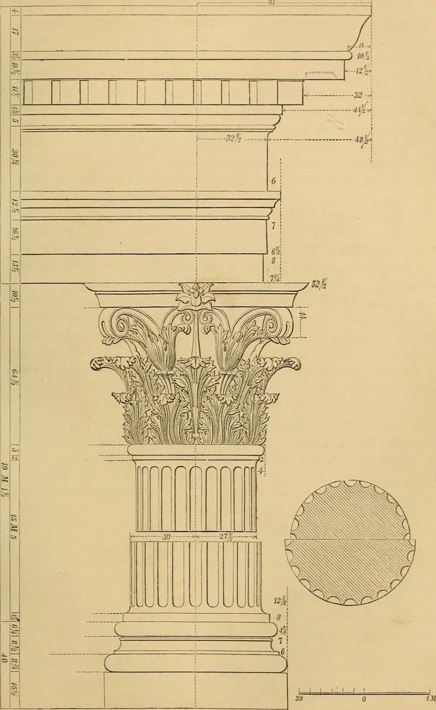 An illustration from Appleton's cyclopædia of drawing, designed as a textbook for the mechanic, architect, engineer, and surveyor, 1866, leaf 384